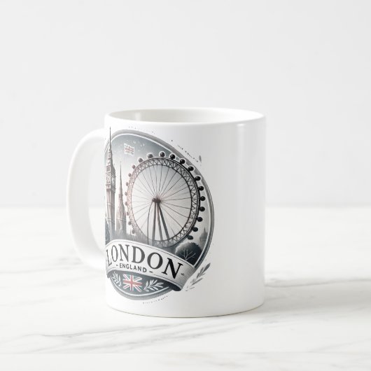 London Kaffeetasse (Vorderseite Links)