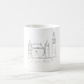 London Kaffeetasse (Mittel)