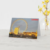 London Karte (Gelbe Blume)