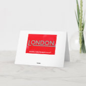 London Karte (Rückseite)