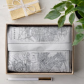 London-Karte Seidenpapier (Geschenk)
