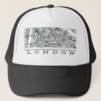 London-Kartenkappe Truckerkappe