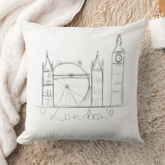 London Kissen (Decke)