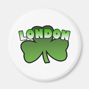 London-Kleeblatt-Magnet Magnet