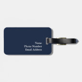 London-Kneipe Gepäckanhänger (Rückseite horizontal)