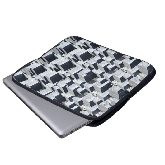 London Laptopschutzhülle (Vorne Knopf)