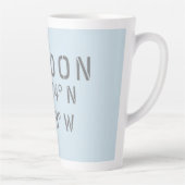 London Latitude & Longitude Milchtasse (Rechts)