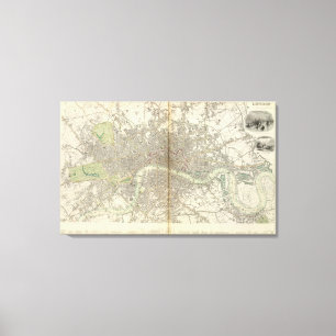 London Leinwanddruck