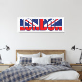 London Leinwanddruck (Insitu (Schlafzimmer))