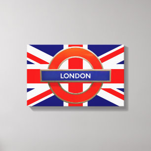 London Leinwanddruck