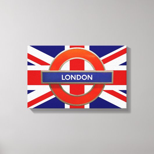 London Leinwanddruck (Vorderseite)