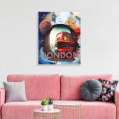 London Leinwanddruck (Insitu (Wohnzimmer))