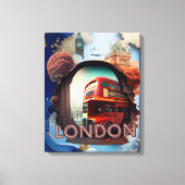 London Leinwanddruck (Vorderseite)