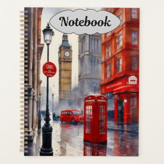 "London Liebe Notebook" Planer