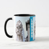 London Lion Statue Tasse (Links)