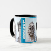 London Lion Statue Tasse (Vorderseite Links)