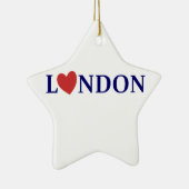 London Love Keramik Ornament (Rechts)
