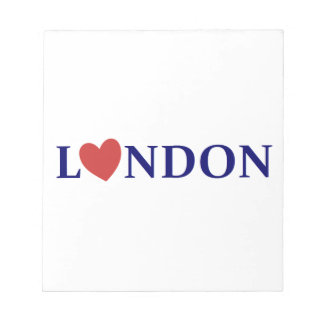 London Love Notizblock