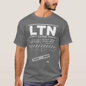 London Luton Airport LTN T - Shirt (Vorderseite)