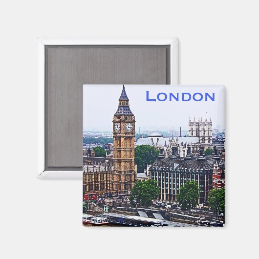 London Magnet (Vorderseite/Rückseite)