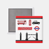 London Magnet (Vorderseite/Rückseite)