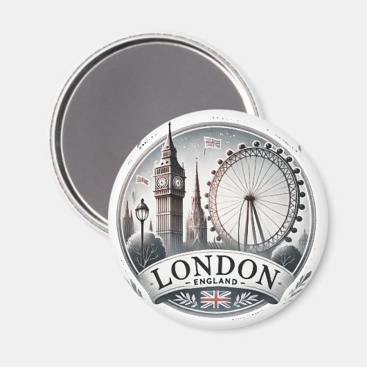London Magnet (Vorderseite/Rückseite)