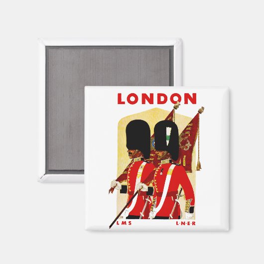 London Magnet (Vorderseite/Rückseite)