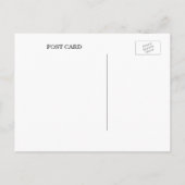 London Map Button Save the Date Ankündigungspostkarte (Rückseite)