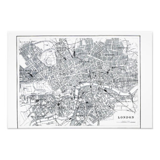 London Map Fotodruck
