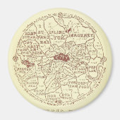 London Map Magnet (Vorne)
