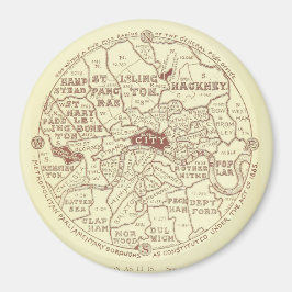 London Map Magnet