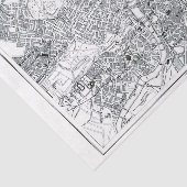 London Map Seidenpapier (Ausschnitt)