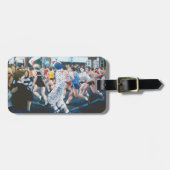 London-Marathon 1996 Gepäckanhänger (Vorderseite horizontal)