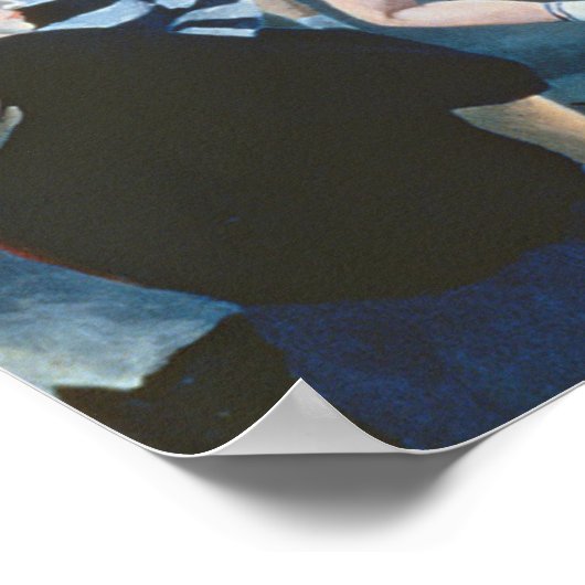 London Marathon 1996 Poster (Ecke)