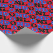 London Marker Geschenkpapier (Ecke)