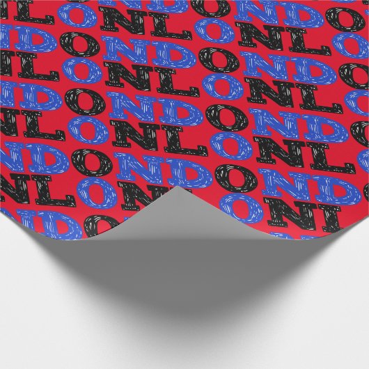 London Marker Geschenkpapier (Ecke)