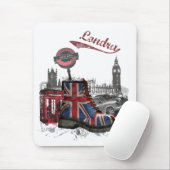London-Mausunterlage Mousepad (Mit Mouse)
