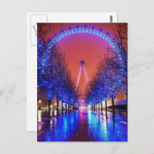 London Merry-Go-Round Postcard Postkarte (Vorne/Hinten)