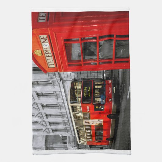 London mit einer Touch der Farbe Handtuch (Vertikal)