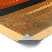 London Mornings – Vintage Retro Travel Poster (Ecke)