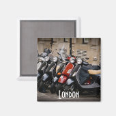 London Motorbike Magnet (Vorderseite/Rückseite)
