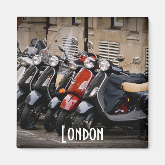 London Motorbike Magnet (Vorne)