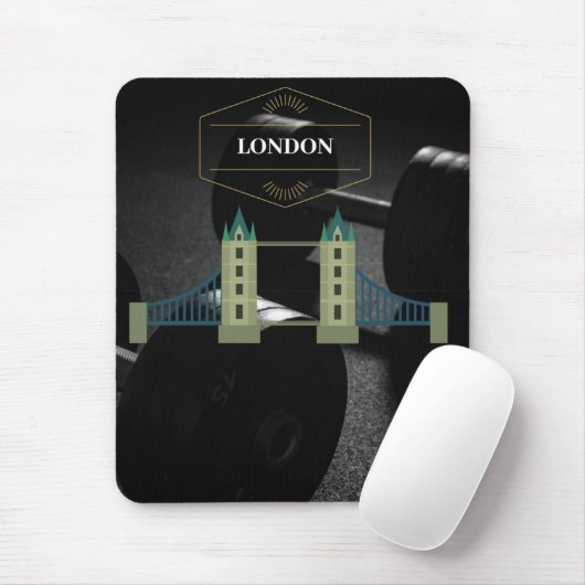 London Mouse Pad Mousepad (Mit Mouse)