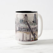 London Mug Zweifarbige Tasse (VorderseiteRechts)