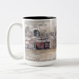London Mug Zweifarbige Tasse