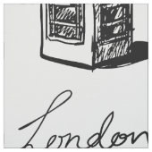 London-Muster Stoff (Muster)