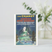 LONDON NACH MIDNIGHT VON Philip J. Riley Postkarte (Stehend Vorderseite)