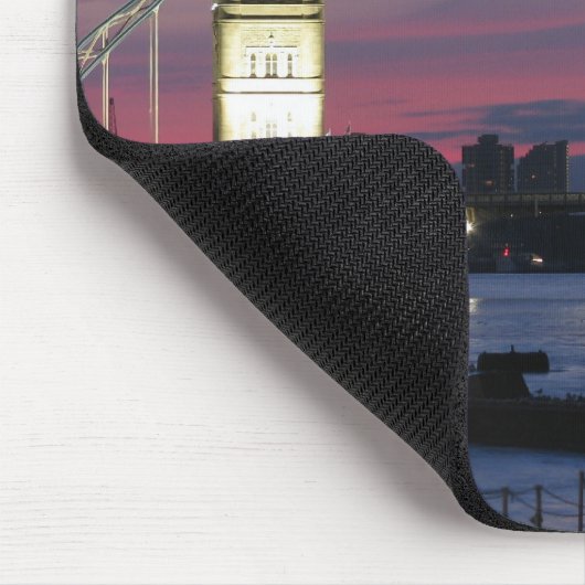 London nachts - Mousepad (Ecke)