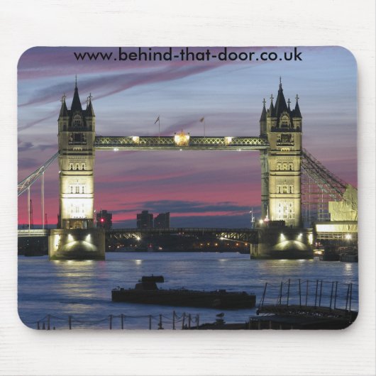 London nachts - Mousepad (Vorne)
