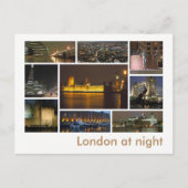 London nachts - Multibild Postkarte (Vorderseite)